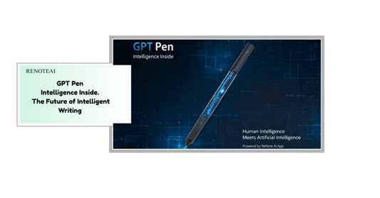 GPT Pen smart writing system for productivity and intelligent note-taking