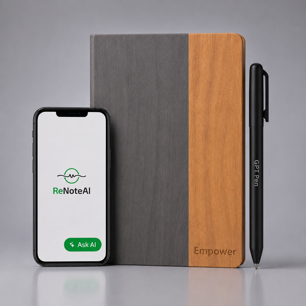 Empower - AI  Notebook with GPT Pen & built-in 8000mAh power bank