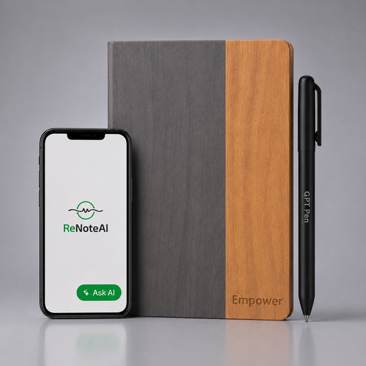 Empower - AI  Notebook with GPT Pen & built-in 8000mAh power bank