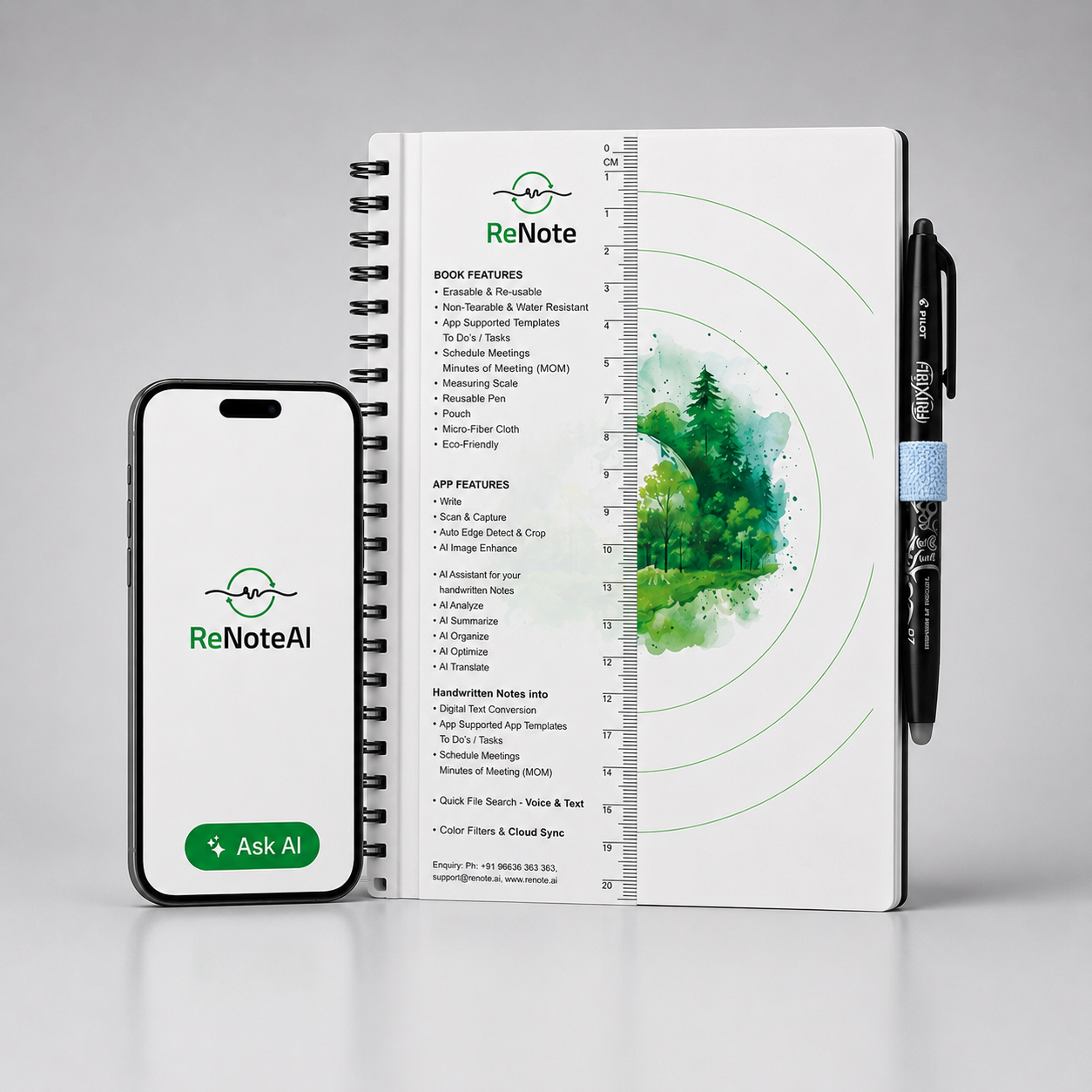Classic (AI-Powered Smart Reusable Notebook)