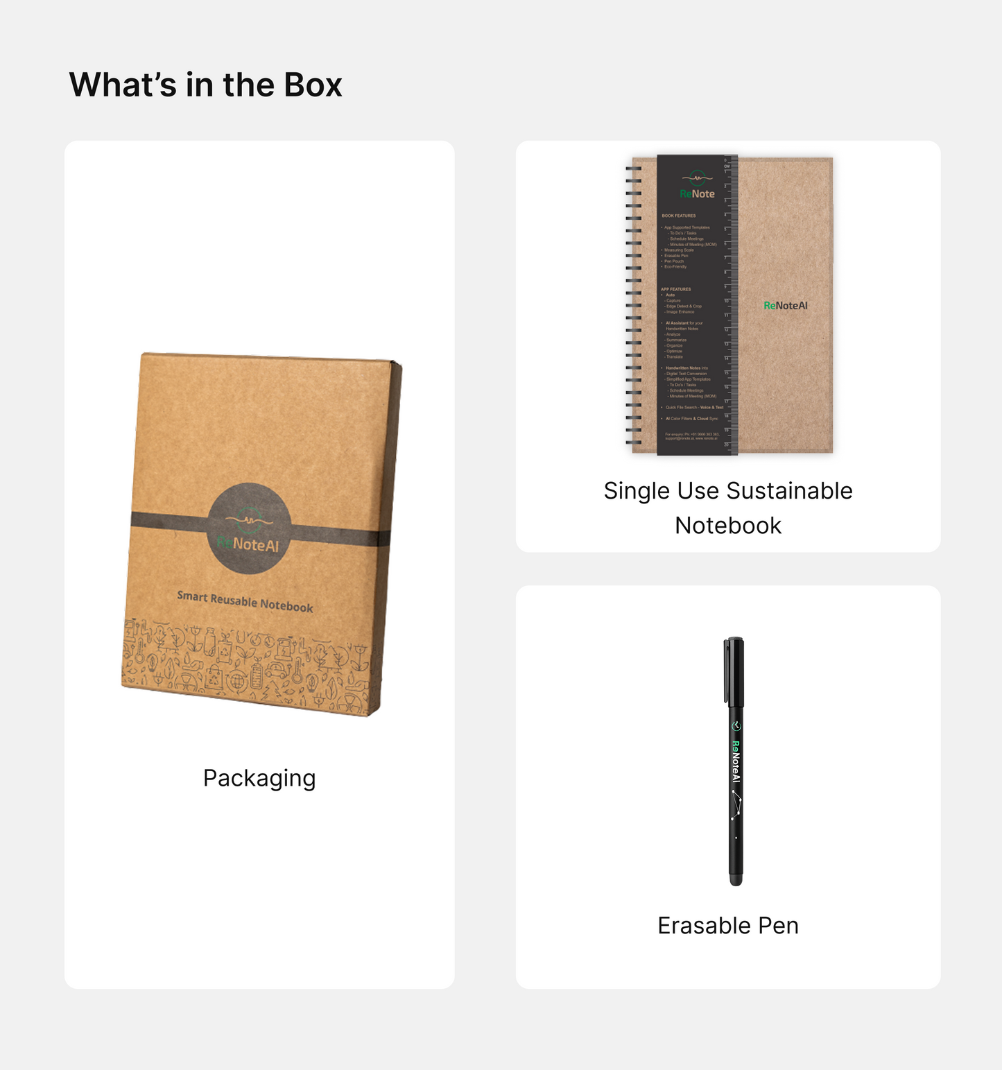 Eco ( AI- powered Single Use Sustainable Notebook)